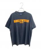 stussyステューシー）の古着「プリントTシャツ」｜ブラック