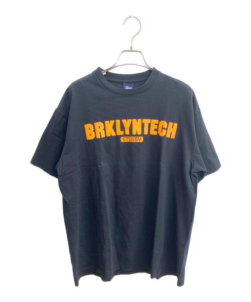 stussy（ステューシー）stussy (ステューシー) プリントTシャツ ブラック サイズ:Lの古着・服飾アイテム