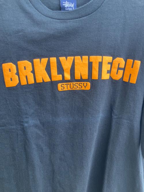 stussy（ステューシー）stussy (ステューシー) プリントTシャツ ブラック サイズ:Lの古着・服飾アイテム