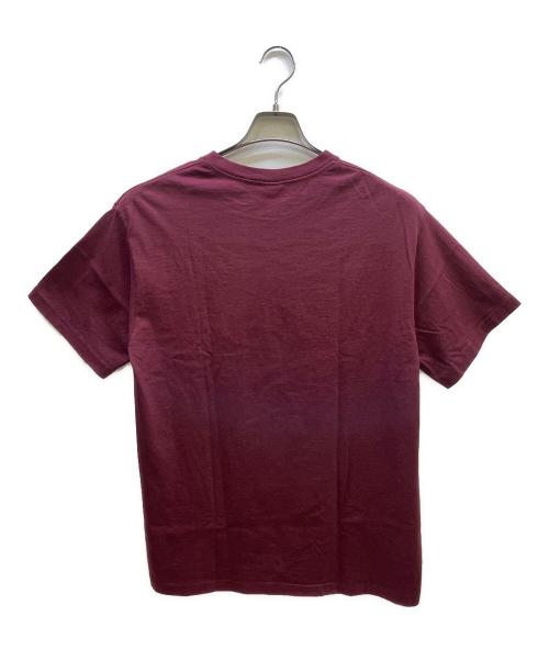 stussy（ステューシー）stussy (ステューシー) プリントTシャツ ボルドー サイズ:Lの古着・服飾アイテム