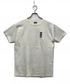 stussyステューシー）の古着「プリントTシャツ トーテムポール」｜ホワイト