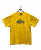 stussyステューシー）の古着「プリントTシャツ HONOLULU HAWAII」｜イエロー