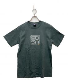 stussy（ステューシー）の古着「プリントTシャツ スタンプデザイン」｜グレー
