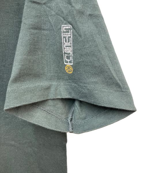 stussy（ステューシー）stussy (ステューシー) プリントTシャツ スタンプデザイン グレー サイズ:Lの古着・服飾アイテム