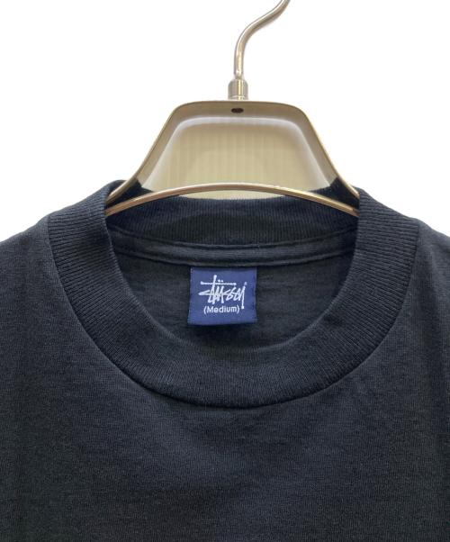 stussy（ステューシー）stussy (ステューシー) プリントTシャツ ブラック サイズ:Mの古着・服飾アイテム