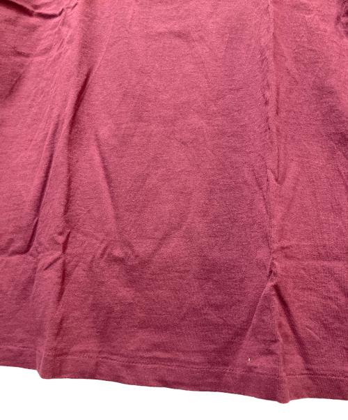 stussy（ステューシー）stussy (ステューシー) プリントTシャツ ボックスロゴ ボルドー サイズ:Lの古着・服飾アイテム