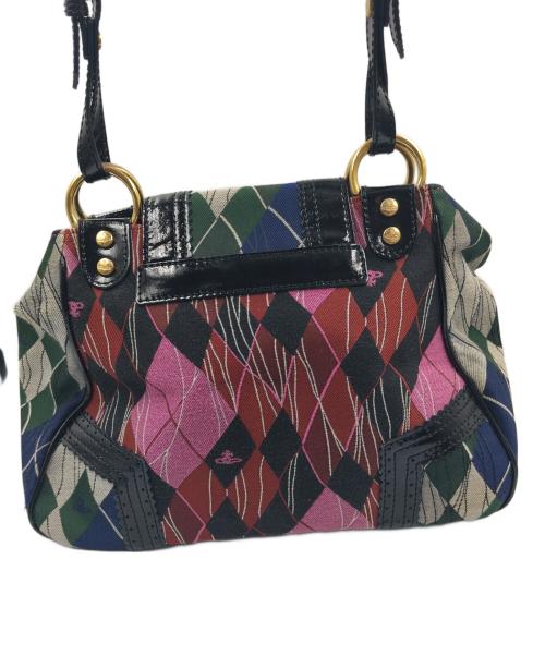 Vivienne Westwood（ヴィヴィアンウエストウッド）Vivienne Westwood (ヴィヴィアンウエストウッド) アーガイルヤスミンバッグ マルチカラーの古着・服飾アイテム