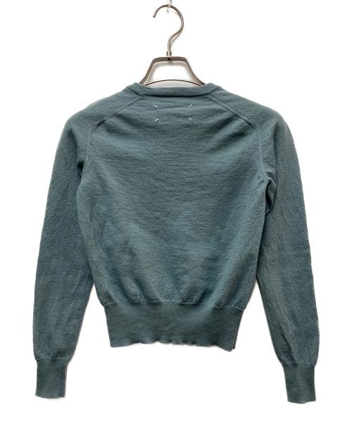 Maison Margiela（メゾンマルジェラ）Maison Margiela (メゾンマルジェラ) 薄手ニット グリーン サイズ:XSの古着・服飾アイテム