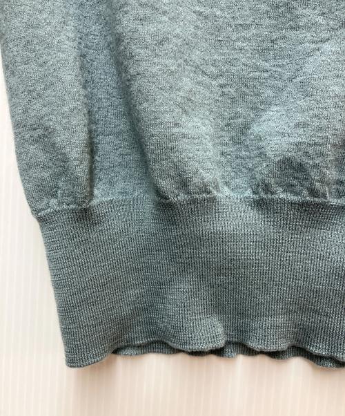 Maison Margiela（メゾンマルジェラ）Maison Margiela (メゾンマルジェラ) 薄手ニット グリーン サイズ:XSの古着・服飾アイテム