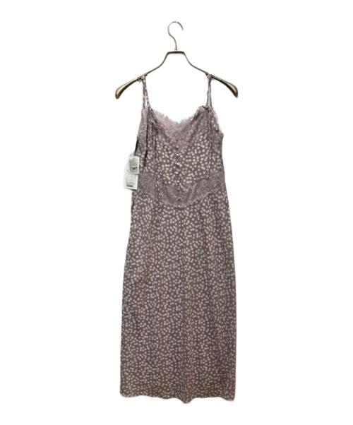 HER LIP TO（ハーリップトゥ）Her lip to (ハーリップトゥ) キャミソールワンピース パープル サイズ:Sの古着・服飾アイテム