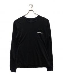 CHROME HEARTS（クロムハーツ）の古着「Back Scroll Label Logo Long Sleeve Tee」｜ブラック