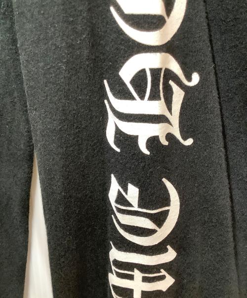 CHROME HEARTS（クロムハーツ）CHROME HEARTS (クロムハーツ) Back Scroll Label Logo Long Sleeve Tee ブラック サイズ:SIZE XLの古着・服飾アイテム