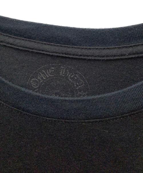 CHROME HEARTS（クロムハーツ）CHROME HEARTS (クロムハーツ) Back Scroll Label Logo Long Sleeve Tee ブラック サイズ:SIZE XLの古着・服飾アイテム