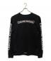 CHROME HEARTS (クロムハーツ) Back Scroll Label Logo Long Sleeve Tee ブラック サイズ:SIZE XL：65000円