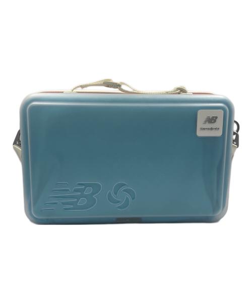 NEW BALANCE（ニューバランス）NEW BALANCE (ニューバランス) Samsonite (サムソナイト) SHOE BOX CROSSBODY BAG ホワイトの古着・服飾アイテム