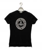 Vivienne Westwood manヴィヴィアン ウェストウッド マン）の古着「ロゴプリントTシャツ」｜ブラック