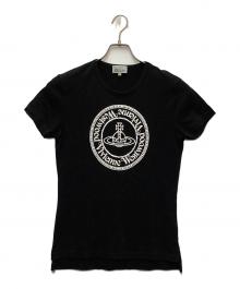 Vivienne Westwood man（ヴィヴィアン ウェストウッド マン）の古着「ロゴプリントTシャツ」｜ブラック