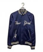 POLO RALPH LAUREN×NEWYORK YANKEESポロ・ラルフローレン×ニューヨークヤンキース）の古着「スタジャン」｜ネイビー