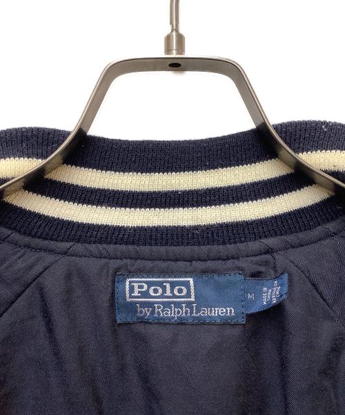 POLO RALPH LAUREN（ポロ・ラルフローレン）POLO RALPH LAUREN (ポロ・ラルフローレン) NEWYORK YANKEES (ニューヨークヤンキース) スタジャン ネイビー サイズ:SIZE Mの古着・服飾アイテム
