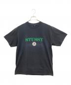 stussyステューシー）の古着「半袖カットソー」｜ブラック