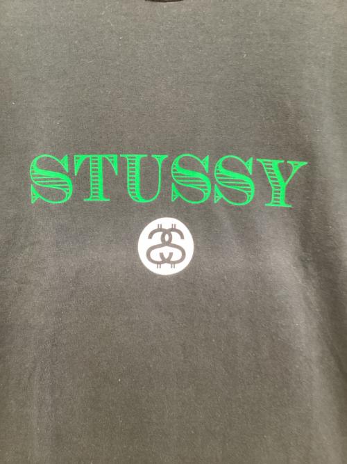 stussy（ステューシー）stussy (ステューシー) 半袖カットソー ブラック サイズ:Lの古着・服飾アイテム