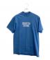stussy（ステューシー）の古着「半袖カットソー」｜ブルー