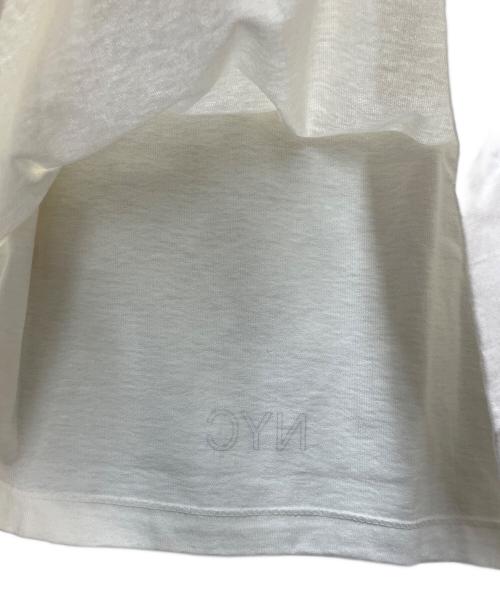stussy（ステューシー）stussy (ステューシー) プリントTシャツ ホワイト サイズ:LARGEの古着・服飾アイテム