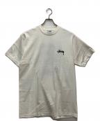 stussyステューシー）の古着「プリントTシャツ」｜ホワイト