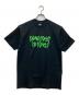 stussy（ステューシー）の古着「プリントTシャツ」｜ブラック×グリーン