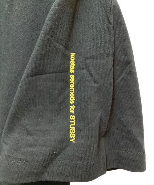 stussy（ステューシー）stussy (ステューシー) 半袖カットソー ブラック サイズ:SIZE XLの古着・服飾アイテム