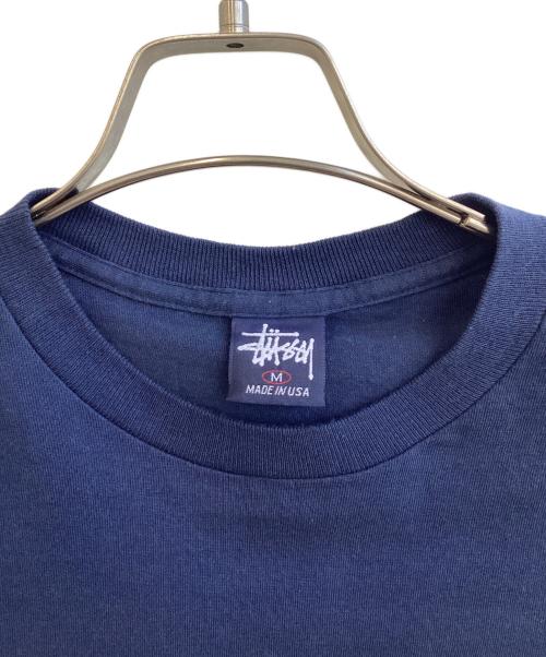 stussy（ステューシー）stussy (ステューシー) 半袖カットソー ネイビー サイズ:SIZE Mの古着・服飾アイテム