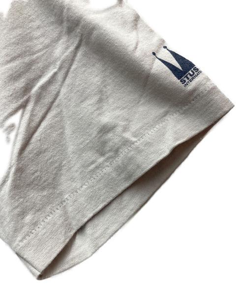 stussy（ステューシー）stussy (ステューシー) プリントTシャツ グレー サイズ:Lの古着・服飾アイテム