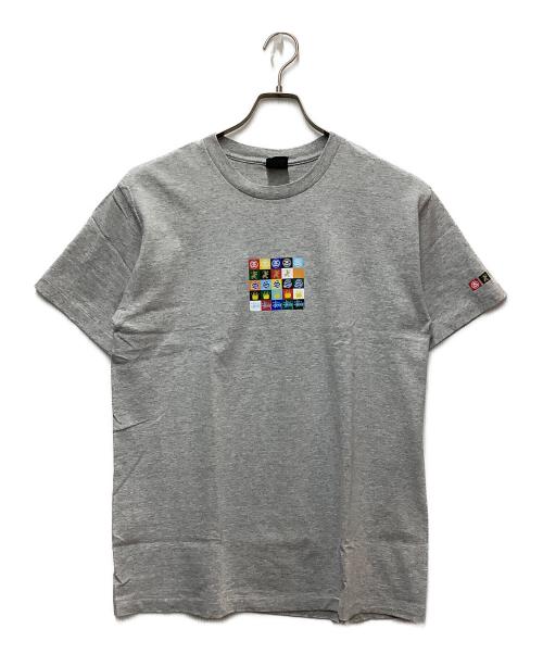 stussy（ステューシー）stussy (ステューシー) 半袖カットソー グレー サイズ:SIZE Lの古着・服飾アイテム