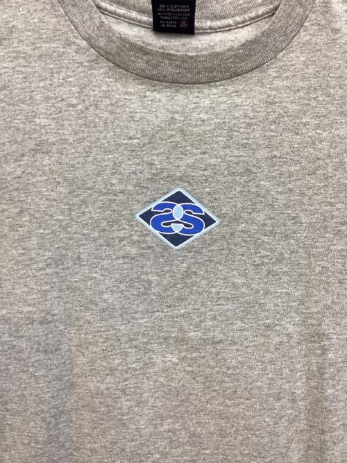 stussy（ステューシー）stussy (ステューシー) 半袖カットソー グレー サイズ:SIZE Lの古着・服飾アイテム