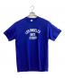stussy（ステューシー）の古着「半袖カットソー」｜ブルー