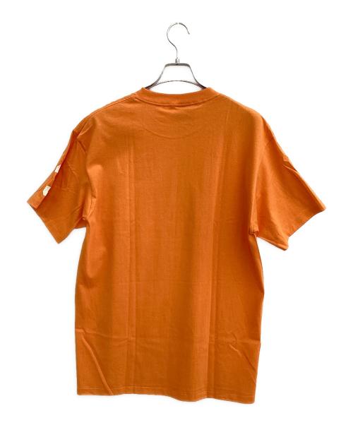 stussy（ステューシー）stussy (ステューシー) 半袖カットソー オレンジ サイズ:Lの古着・服飾アイテム