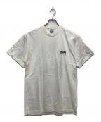 stussyステューシー）の古着「プリントTシャツ」｜ホワイト