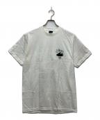stussyステューシー）の古着「プリントTシャツ」｜ホワイト