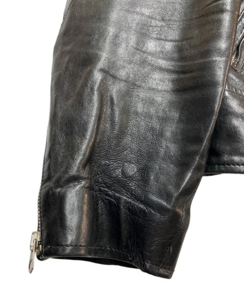 GOLDEN GOOSE（ゴールデングース）GOLDEN GOOSE (ゴールデングース) シープレザーライダースジャケット ブラック サイズ:SIZE Sの古着・服飾アイテム