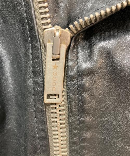 GOLDEN GOOSE（ゴールデングース）GOLDEN GOOSE (ゴールデングース) シープレザーライダースジャケット ブラック サイズ:SIZE Sの古着・服飾アイテム