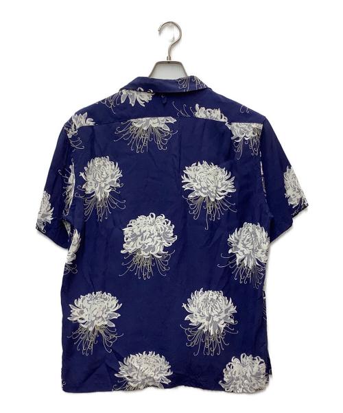 DELUXE（デラックス）DELUXE (デラックス) アロハシャツ ネイビー サイズ:SIZE Lの古着・服飾アイテム