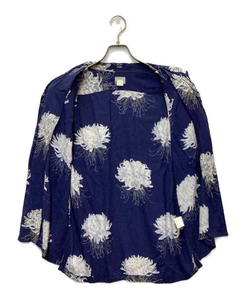 DELUXE（デラックス）DELUXE (デラックス) アロハシャツ ネイビー サイズ:SIZE Lの古着・服飾アイテム