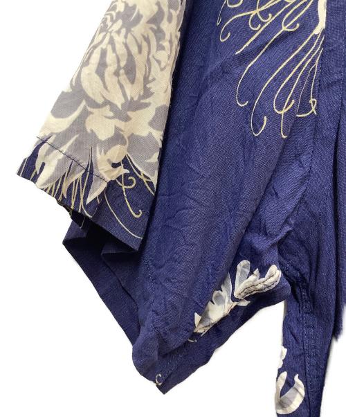DELUXE（デラックス）DELUXE (デラックス) アロハシャツ ネイビー サイズ:SIZE Lの古着・服飾アイテム