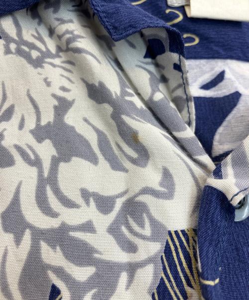 DELUXE（デラックス）DELUXE (デラックス) アロハシャツ ネイビー サイズ:SIZE Lの古着・服飾アイテム