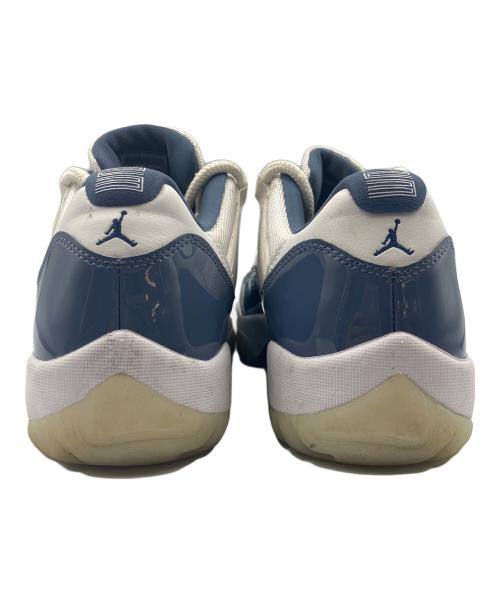 NIKE（ナイキ）NIKE (ナイキ) AIR JORDAN11 RETRO LOW ブルー×ホワイト サイズ:US9.5の古着・服飾アイテム