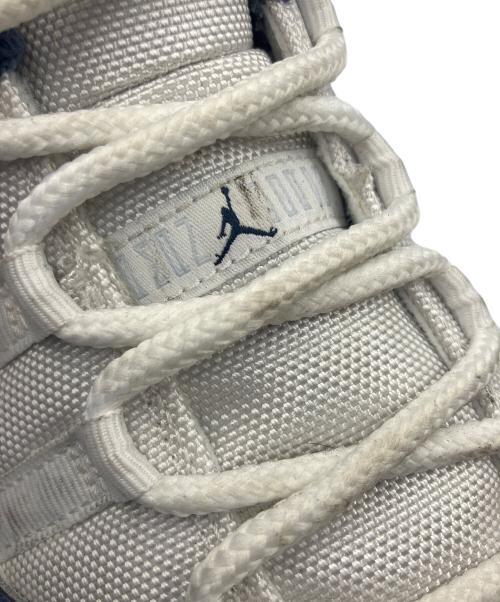 NIKE（ナイキ）NIKE (ナイキ) AIR JORDAN11 RETRO LOW ブルー×ホワイト サイズ:US9.5の古着・服飾アイテム