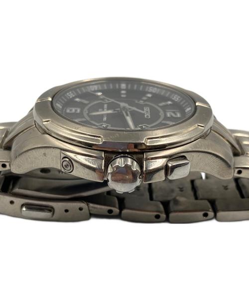 SEIKO（セイコー）SEIKO (セイコー) 電波ソーラー腕時計 スピリット ブラックの古着・服飾アイテム