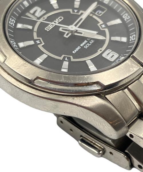 SEIKO（セイコー）SEIKO (セイコー) 電波ソーラー腕時計 スピリット ブラックの古着・服飾アイテム