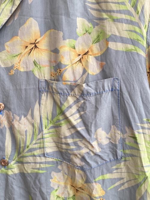TWO PALMS（トゥーパームス）TWO PALMS (トゥーパームス) アロハシャツ グレー サイズ:Lの古着・服飾アイテム
