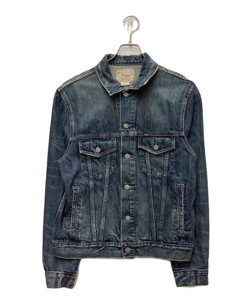 POLO RALPH LAUREN（ポロ・ラルフローレン）POLO RALPH LAUREN (ポロ・ラルフローレン) デニムジャケット インディゴ サイズ:SIZE Mの古着・服飾アイテム